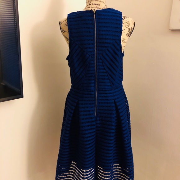 Royal Blue Midi Dress - Picture 2 of 2